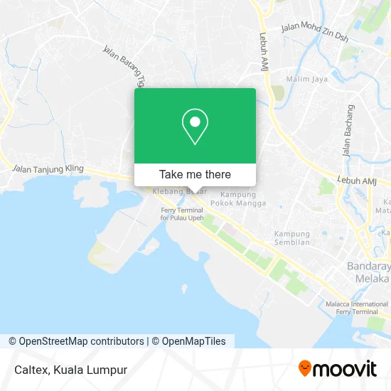 Caltex map
