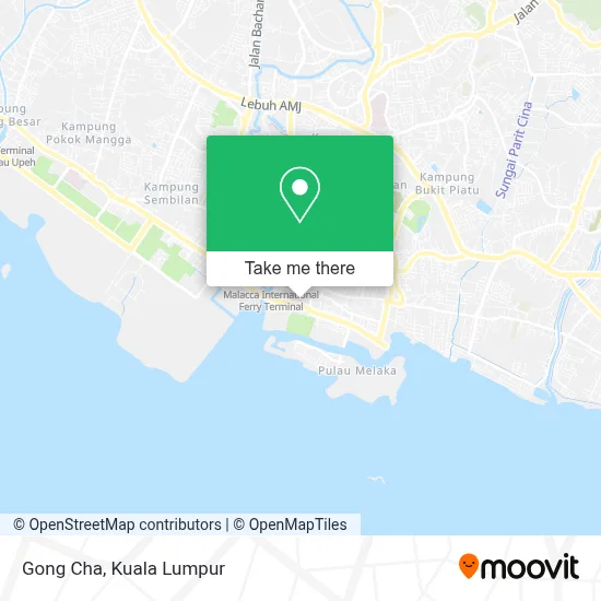Gong Cha map