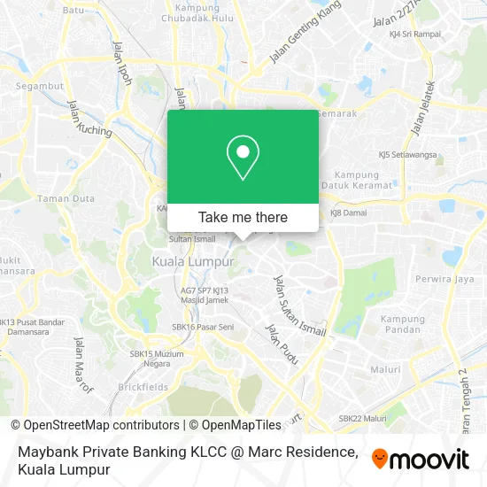 Maybank Private Banking KLCC @ Marc Residence map