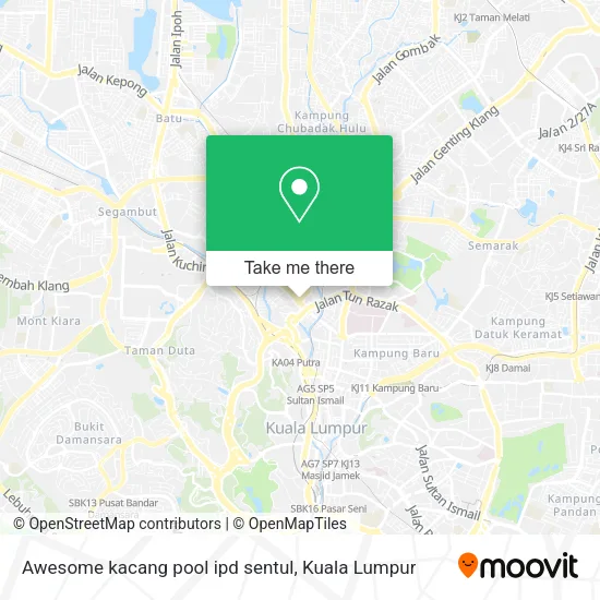 Awesome kacang pool ipd sentul map