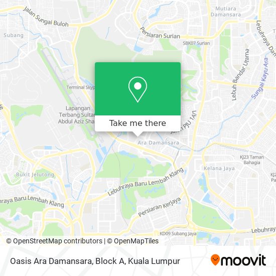 Oasis Ara Damansara, Block A map