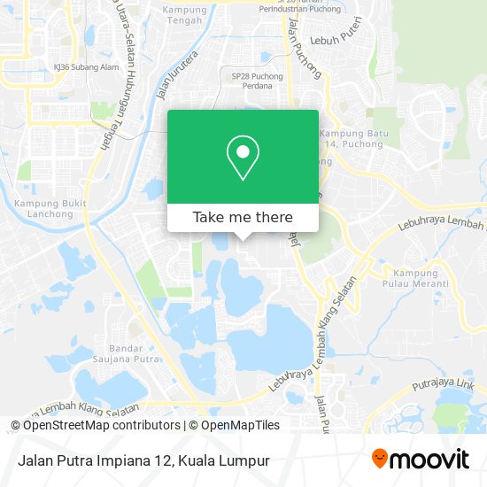 Jalan Putra Impiana 12 map