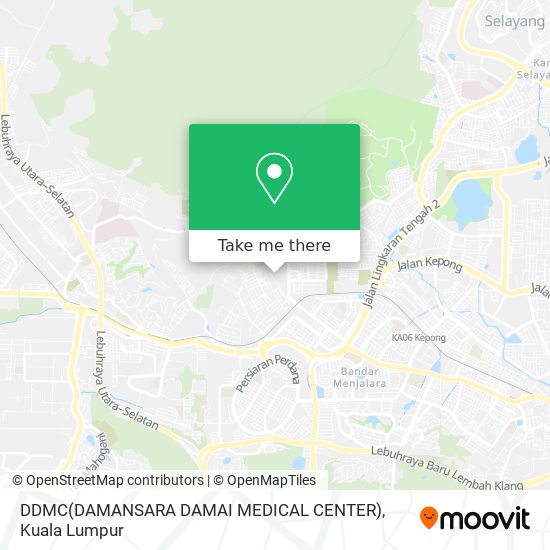 Peta DDMC(DAMANSARA DAMAI MEDICAL CENTER)