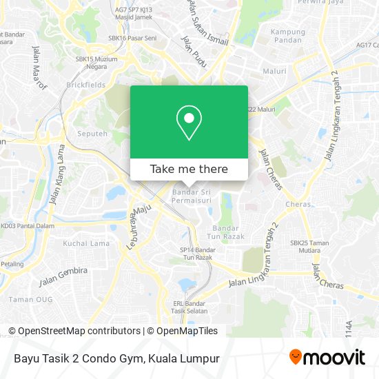 Peta Bayu Tasik 2 Condo Gym