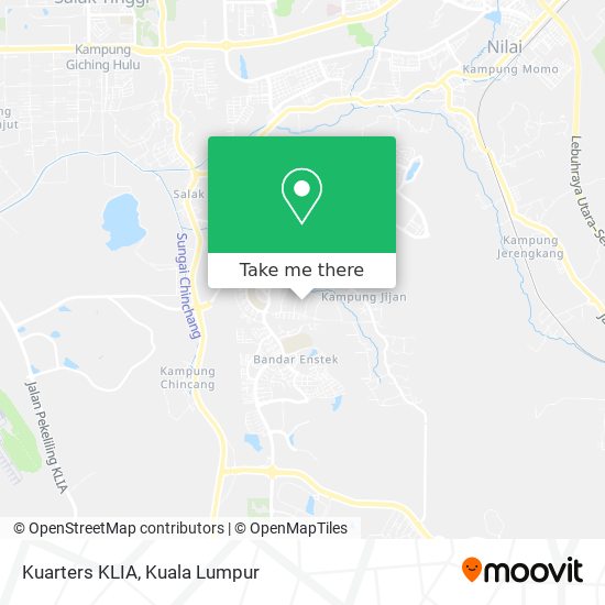 Kuarters KLIA map