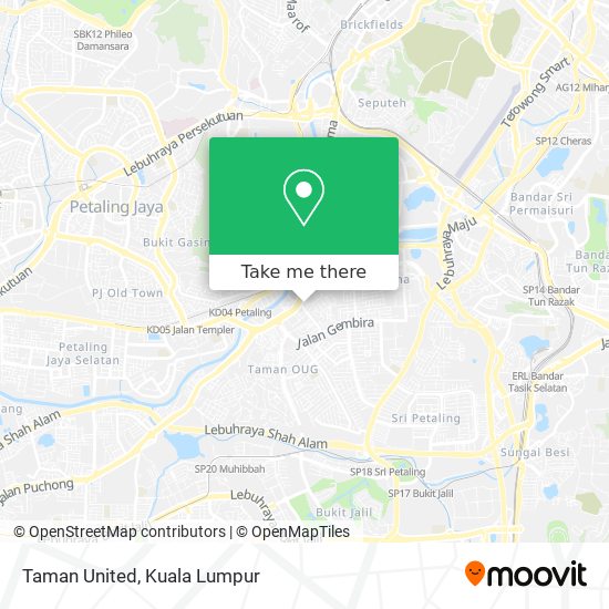 Taman United map