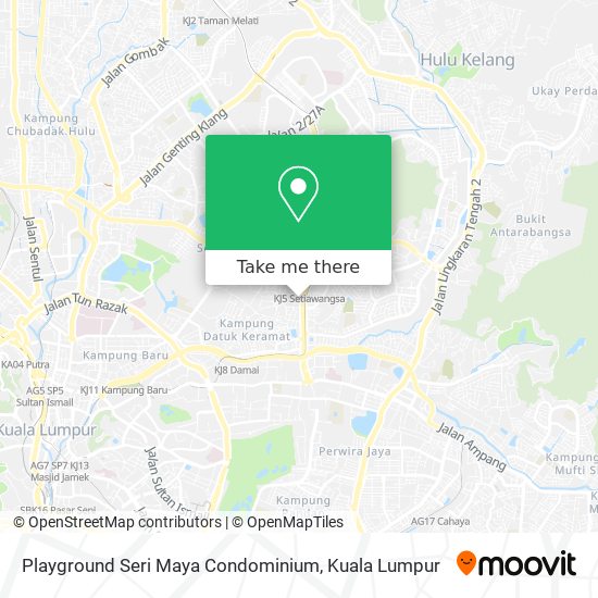 Playground Seri Maya Condominium map