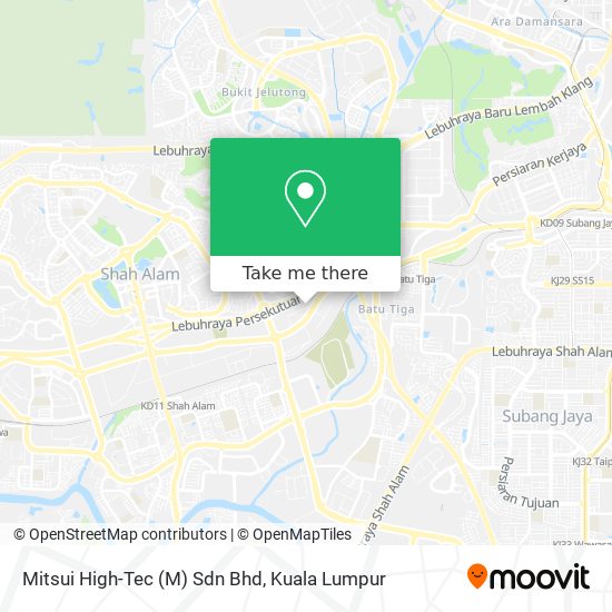 Mitsui High-Tec (M) Sdn Bhd map