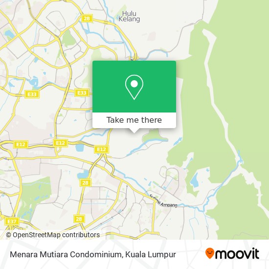 Menara Mutiara Condominium map