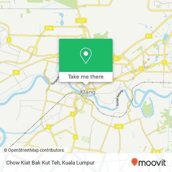 Chow Kiat Bak Kut Teh map