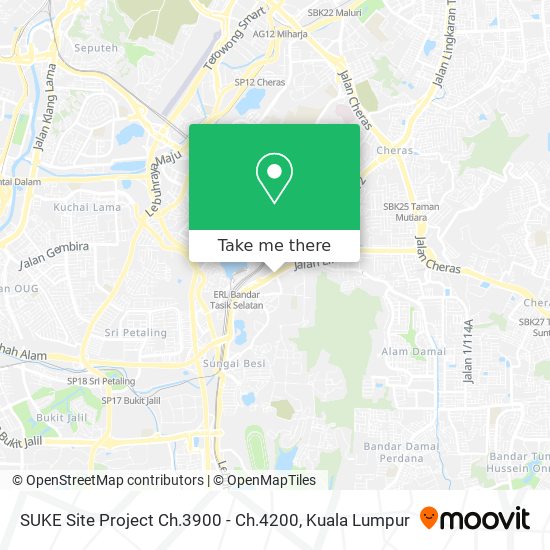 SUKE Site Project Ch.3900 - Ch.4200 map