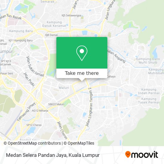 Medan Selera Pandan Jaya map