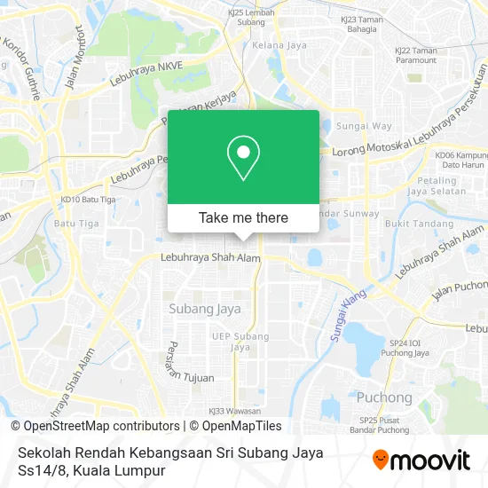 Ss14 Postcode Bagaimana untuk pergi ke Sekolah Rendah Kebangsaan Sri Subang Jaya Ss14 ...