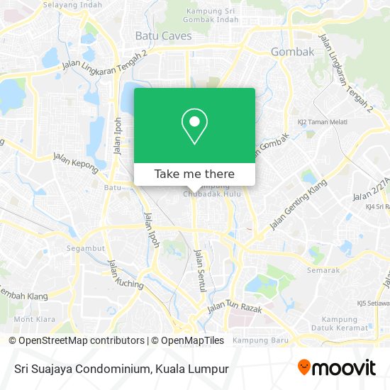 Sri Suajaya Condominium map