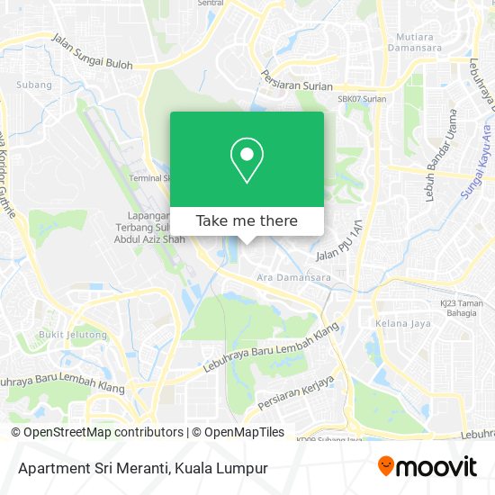 Apartment Sri Meranti map