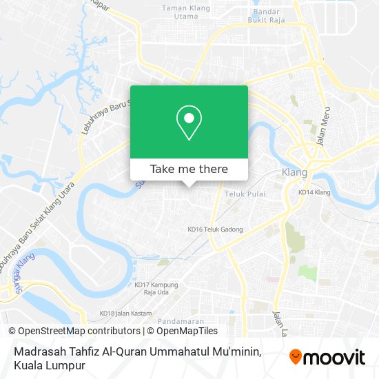 Madrasah Tahfiz Al-Quran Ummahatul Mu'minin map