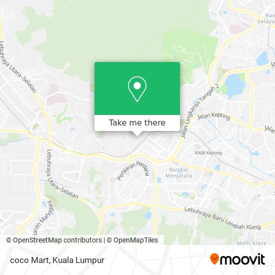 coco Mart map