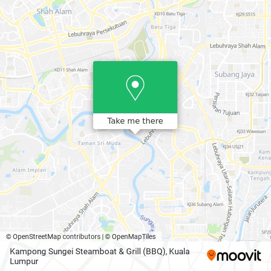 How To Get To Kampong Sungei Steamboat Grill Bbq In Shah Alam By Bus Or Mrt Lrt