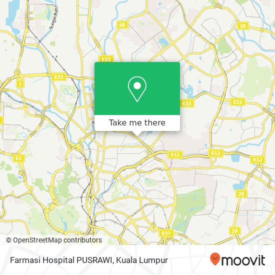 Farmasi Hospital PUSRAWI map