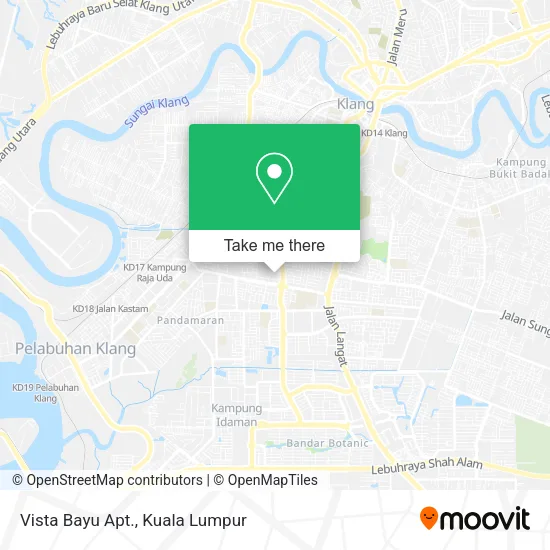 Vista Bayu Apt. map
