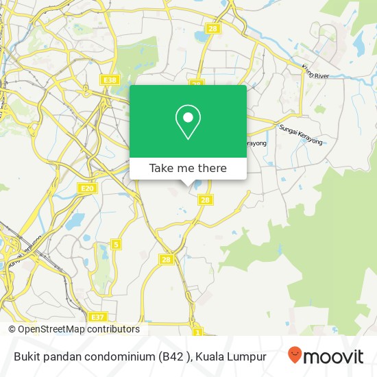 Bukit pandan condominium (B42 ) map