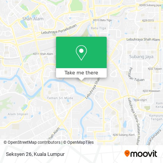 How To Get To Seksyen 26 In Shah Alam By Bus Or Mrt Lrt Moovit