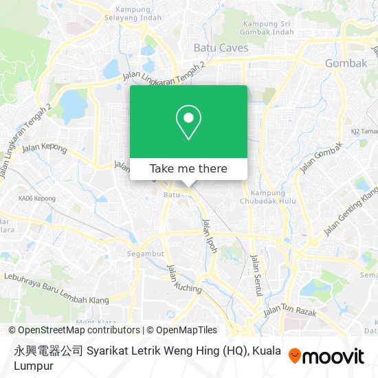 永興電器公司 Syarikat Letrik Weng Hing (HQ) map