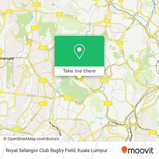 Royal Selangor Club Rugby Field map