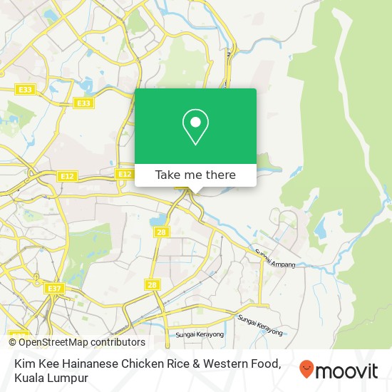 Kim Kee Hainanese  Chicken Rice & Western Food map