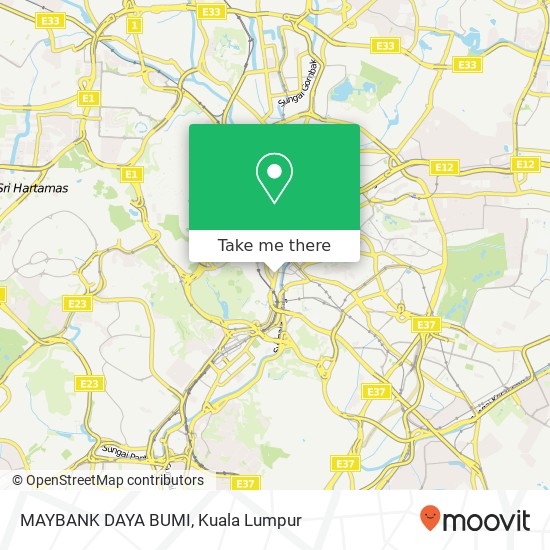 MAYBANK DAYA BUMI map