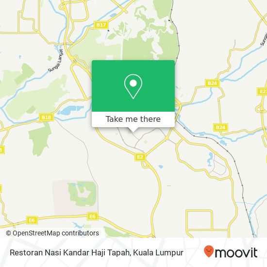 Peta Restoran Nasi Kandar Haji Tapah
