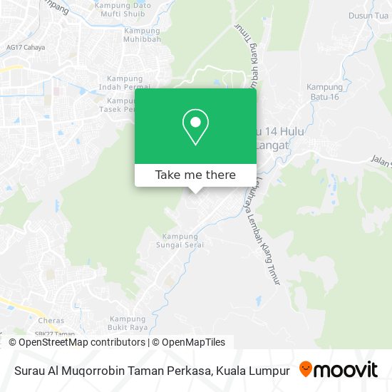 Surau Al Muqorrobin Taman Perkasa map