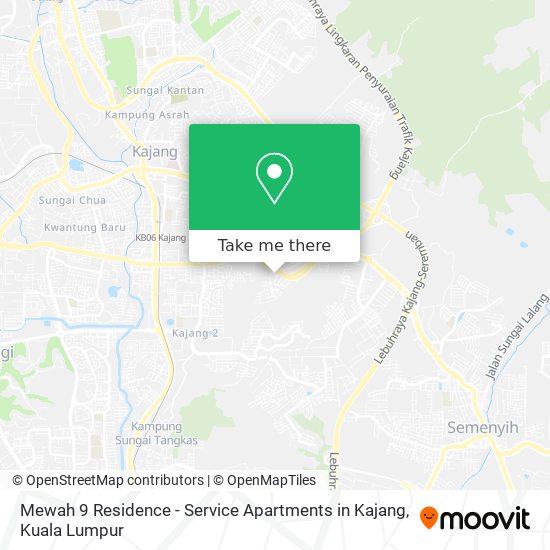 Mewah 9 Residence - Service Apartments in Kajang map