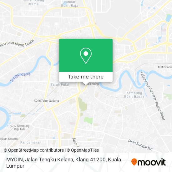 Peta MYDIN, Jalan Tengku Kelana, Klang 41200