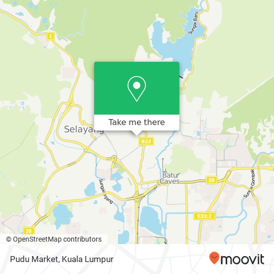 Pudu Market map