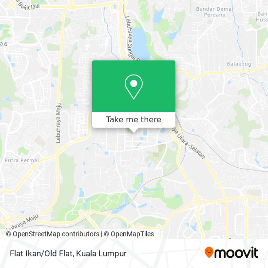 Flat Ikan/Old Flat map