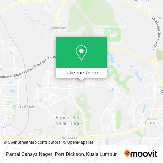 Pantai Cahaya Negeri Port Dickson map