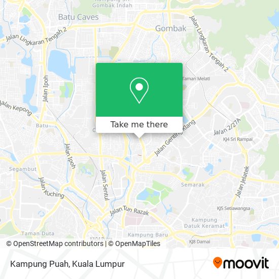 Kampung Puah map