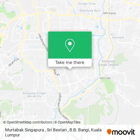 Murtabak Singapura , Sri Bestari , B.B. Bangi map