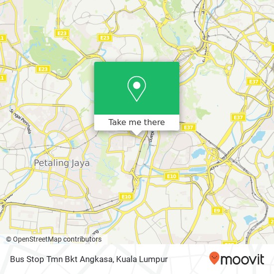 Bus Stop Tmn Bkt Angkasa map