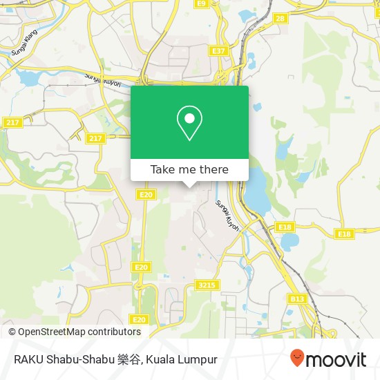 RAKU Shabu-Shabu 樂谷 map
