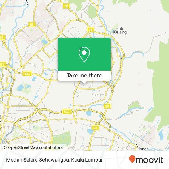 Medan Selera Setiawangsa map