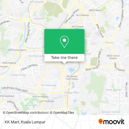 How To Get To Kk Mart In Kuala Lumpur By Bus Mrt Lrt Or Train