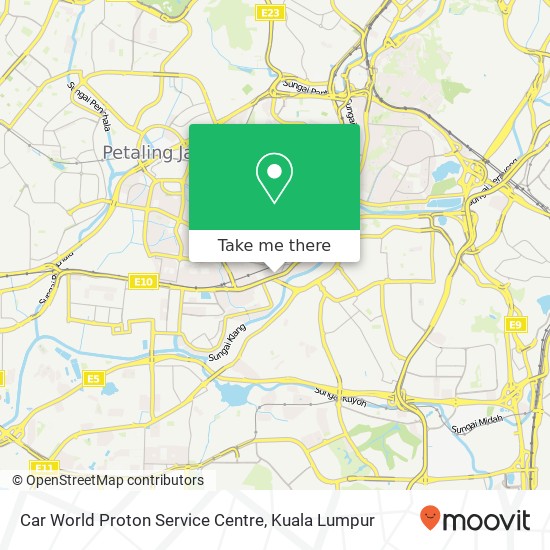 Car World Proton Service Centre map