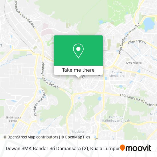 Dewan SMK Bandar Sri Damansara (2) map