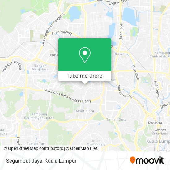 Peta Segambut Jaya