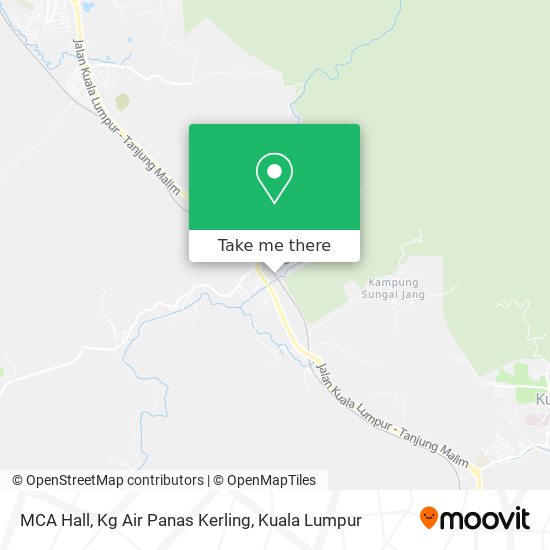 Peta MCA Hall, Kg Air Panas Kerling