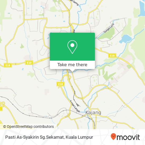 Pasti As-Syakirin Sg.Sekamat map