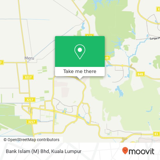 Bank Islam (M) Bhd map