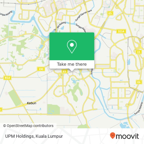 UPM Holdings map